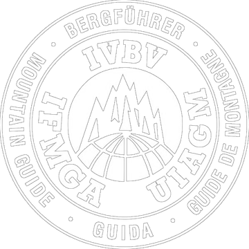 Logo der Internationalen Vereinigung der Bergführerverbände (IVBV/UIAGM)